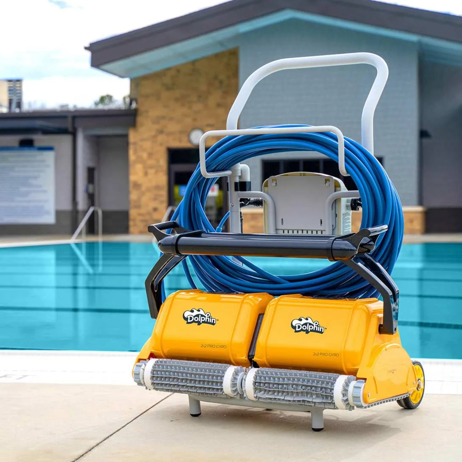 Robot limpiafondos Dolphin 2X2 Pro Gyro
