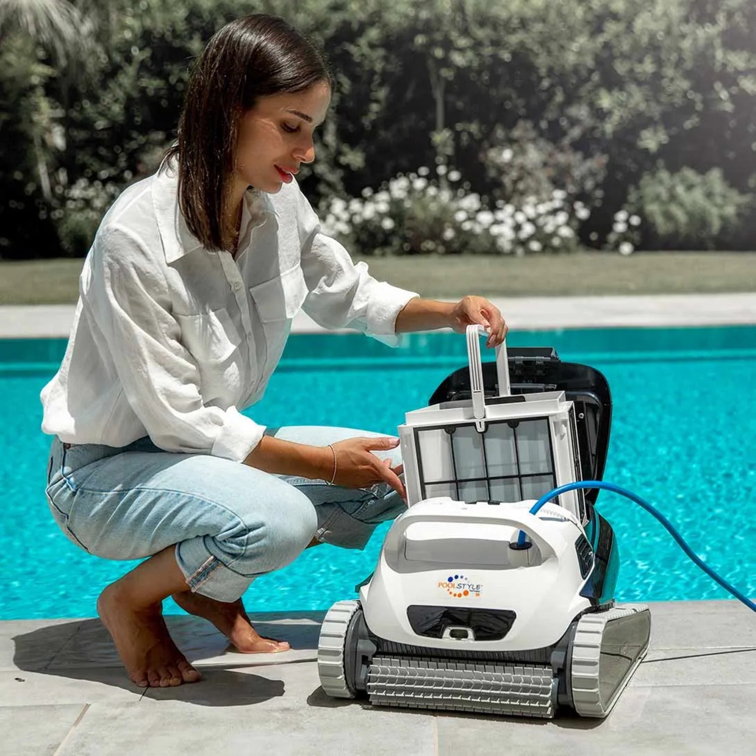 Robot limpiafondos Dolphin Poolstyle 30